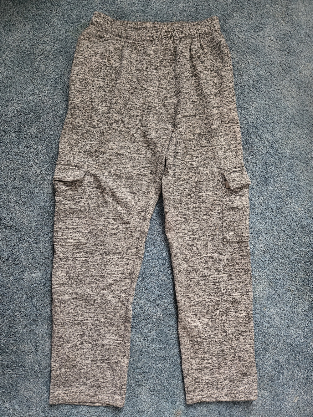 Cougar Gray Speckled Cargo Sweatpants